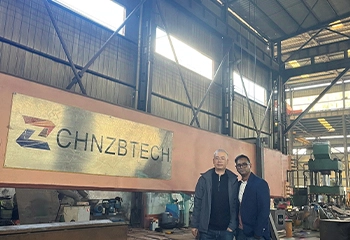 Bangladeshi Clients Visit CHNZBTECH to Discuss 25-ton Electric Arc Furnace Project